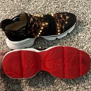 Christian Louboutin sneakers.